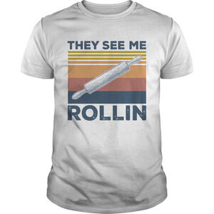 Vintage They See Me Rollin Shirt
